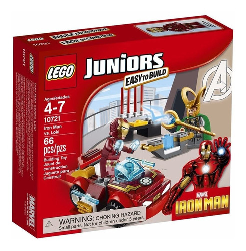 Iron Man Vs Loki - Lego Juniors