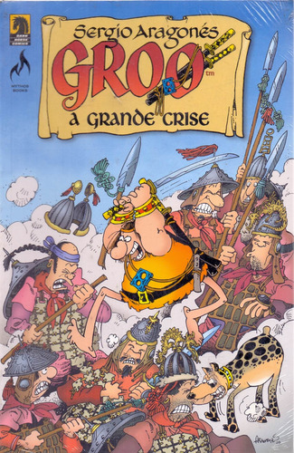 Sergio Aragones Groo A Grande Crise Vol 2 Raro Gibi Hq Novo