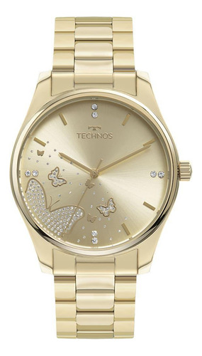 Relógio Feminino Technos Fashion Trend Dourado 2036mny/1x