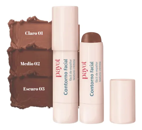 Contorno Facial Em Bastão Stick Matte Payot Cor : 03