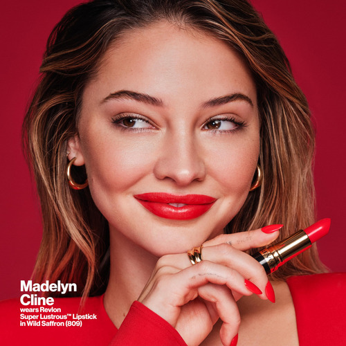 Lápiz Labial Revlon Super Lustrous Creamy Rumberry (804) 4,4