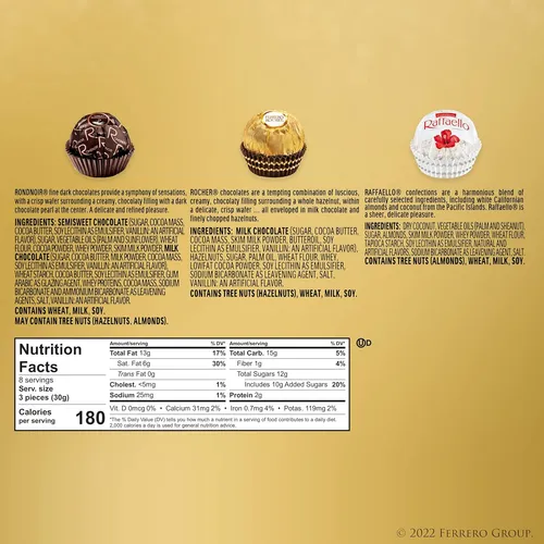 Caja De Chocolates Gourmet Ferrero Rocher - Un Placer Único