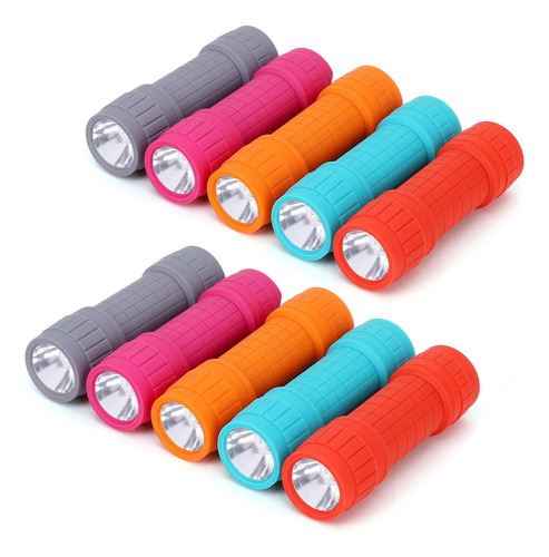 Linterna Led Mini Fastpro Colores Pasteles - Pack X10