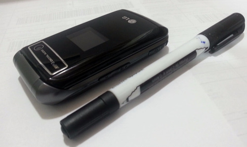 Celular LG Kp 215 D Chip Fliper Pequeno Visor Externo Lindo
