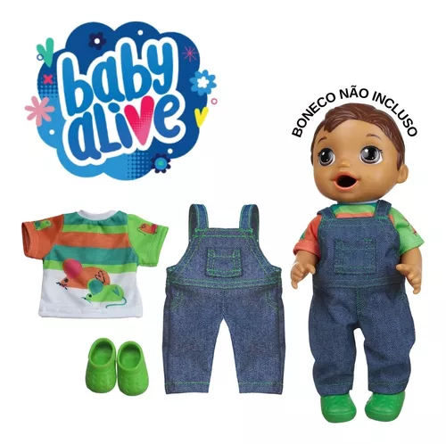 Roupa Boneca Baby Alive Hasbro Original - Kit Ratinhos