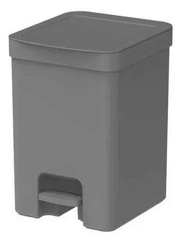 Basurero con Pedal y Tapa 12 Litros Cocina/Baño Canasto/Basura