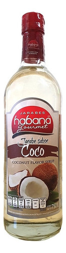 Jarabe Sabor Coco Habana Gourmet 750 Ml