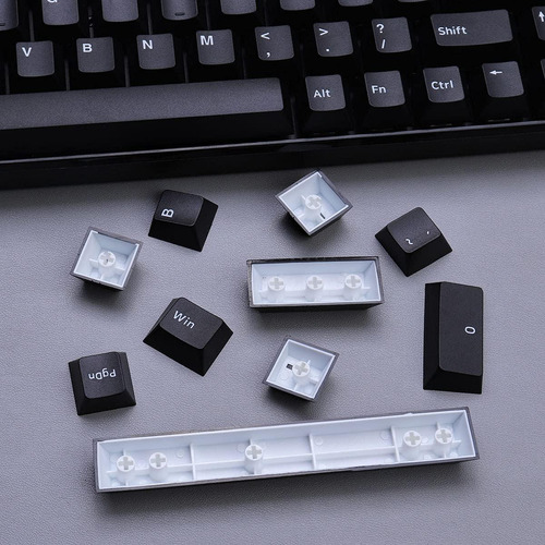 Teclado Mecánico Filco Cherry Ducky 139 Teclas Pbt Negro