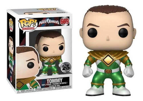 Funko Pop Tommy #669 Power Rangers Descontinuado Nuevo Verde