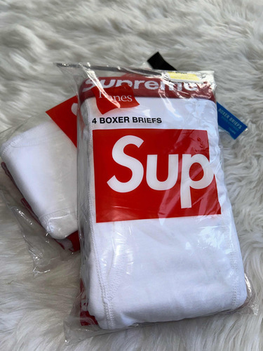 Boxer Supreme Original , Color Blanco