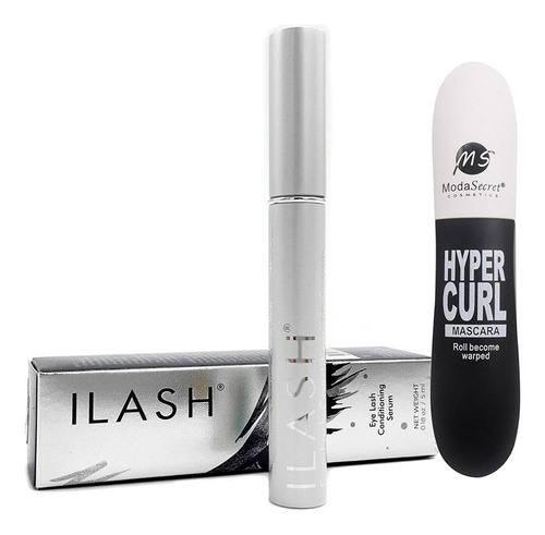 Alargador Y Engrosador Pestañas Ilash Mascara Waterproof