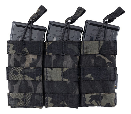 Porta Cargador Tactico Molle Triple Para Arma Larga Mag 556