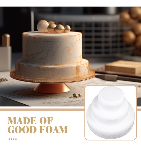 Molde De Espuma Para Decoración De Tartas Diy Craft, 3 Unida