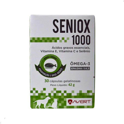 Seniox 1000mg X 30 Cápsulas