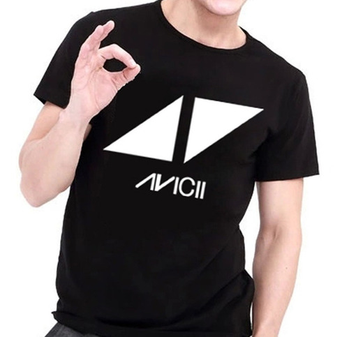 Playeras Camiseta Logo Avicii Dj Inmortal Unisex+ Regalo