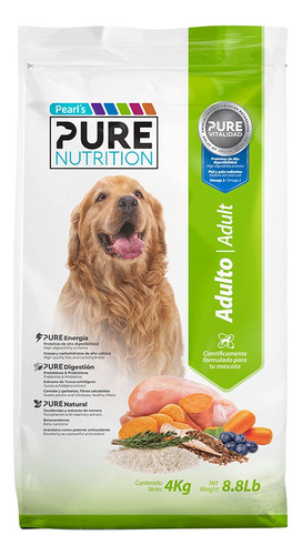 Alimento Para Perro Pure nutrition Adulto 4kg