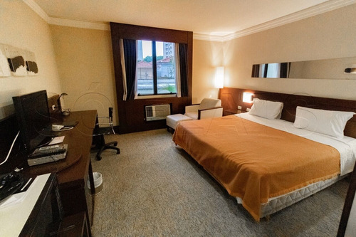 Imagem 2 de 15 de Flat Disponível Para Venda No Transamérica Executive Congonhas, Com 1 Dormitório, 23 M² E 1 Vaga - Sf36753