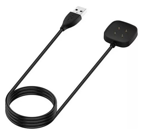 Cabo Carregador Usb Compatível Com Fitbit Versa 3