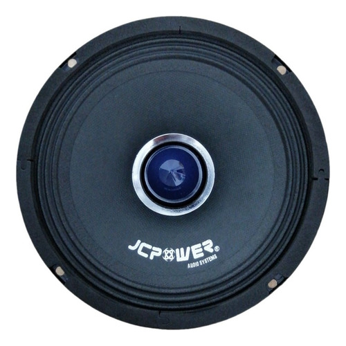 Medios Rangos 6.5 Pulgadas Jcpower P65m 600 Watts Serie Pro Negro