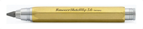 Portaminas Kaweco Sketch Up Dorado Mina 5,6 Mm Personalizado