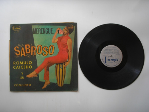 Lp Vinilo Romulo Caicedo Conj Merengue Sabroso Colombia 1970