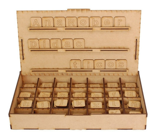 Abecedarios Numeros Y Signos Matemàticos C/caja! Fibrofacil