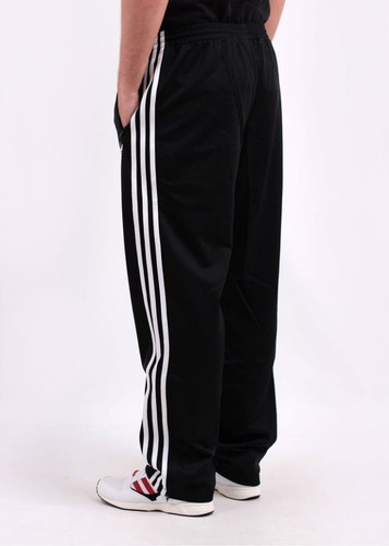 Pantalón Hombre Jogging Soft Shell 3 Rayas Bolsillos