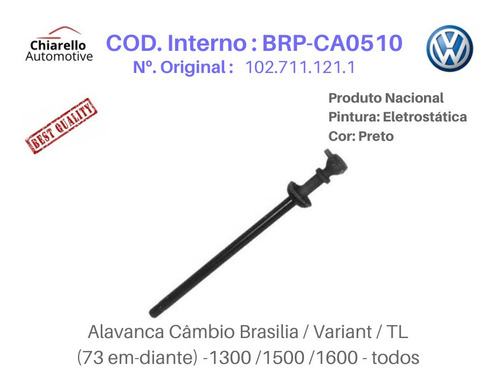Alavanca Brasília Medida 25cm