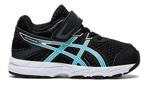 Tenis Asics Niños Negro Contend 6 Running 1014a085003