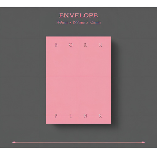 Blackpink Box Blackpink - Juego de cajas exclusivas de Born Pink, color rosa