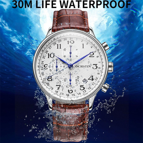 Ochstin Relojes Cronógrafo Cuarzo Para Hombre