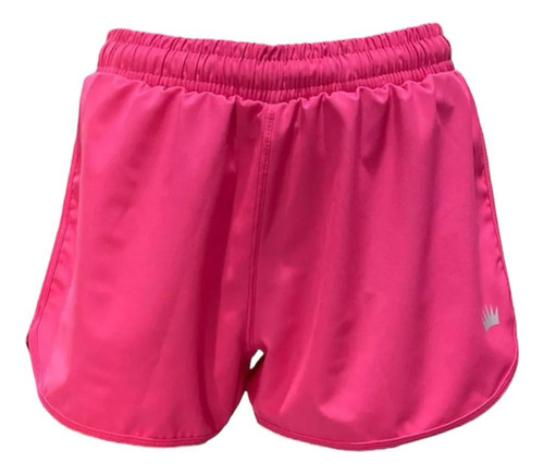 Short Deportivo Bronx Con Calza Mujer Entrenamiento Gym Box