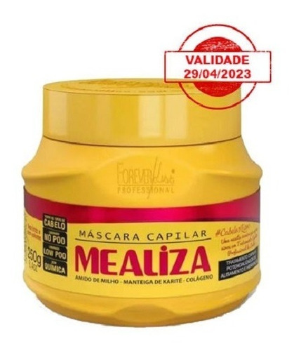 Máscara Maizena Capilar Mealiza  Forever Liss 250gr