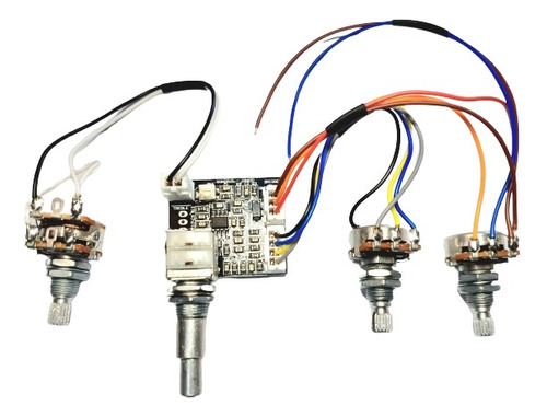 Kit Pré-amplificador Circuito Ativo P/ Baixo Cp600j4 Sonorus