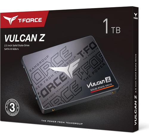 Teamgroup T-force Vulcan Z 1tb Slc Cache 3d Nand Tlc 2.5 ...