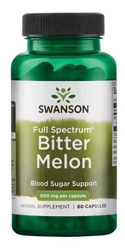 Full Spectrum Bitter Melon 500 Mg 60 Capsulas