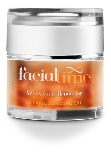 Cápsulas Faciales De Vitamina C (uso Cosmético) Tipo de piel Todo tipo de piel
