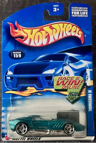 Hot Wheels Thomassima Iii Mainline Series 2002 Teal Collecto