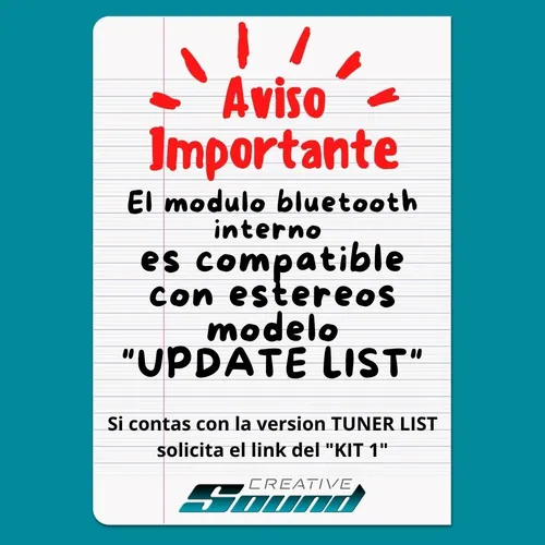Modulo Bluetooth Interno Estereo Renault Kangoo