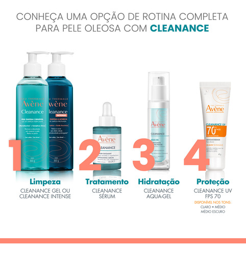 Avène Eau Thermale Cleanance A.h.a - Sérum Esfoliante 30ml Com Imperfeições Dia/noite