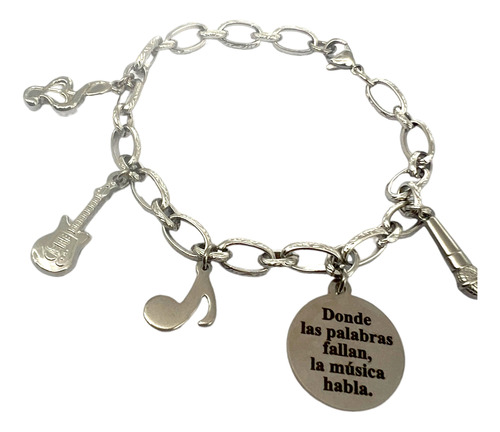 Pulsera Profesiones Maestra Estilista Repostería Música