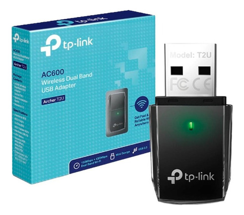 Tp-link Archer T2u, Adaptador Usb Wifi Ac600 Dual Band