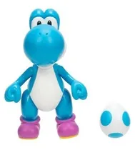 Comprar Figura Mario Bros Nintendo Coleccionable- Yoshi Celeste