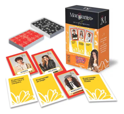 Juego De Mesa Quien Sera? Cartas Margarita Sryj