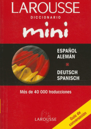 Libro Diccionario Mini Español-aleman / Deutsh-spanich