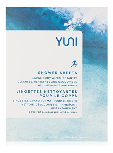 Yuni Belleza - Hojas De Ducha, Gran Limpieza Corporal Wipes