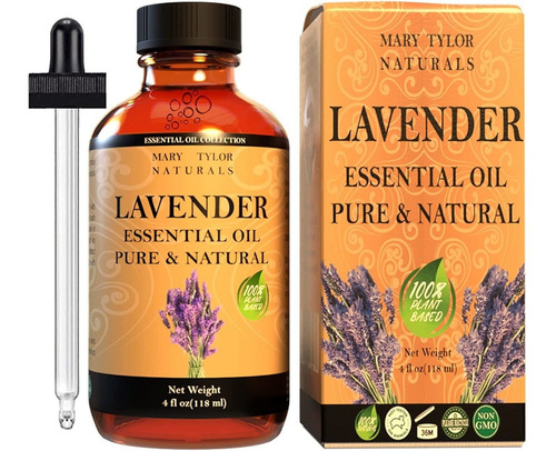 Lavender Essential Oil 4 Oz Por Mary Tylor Naturals Premium 