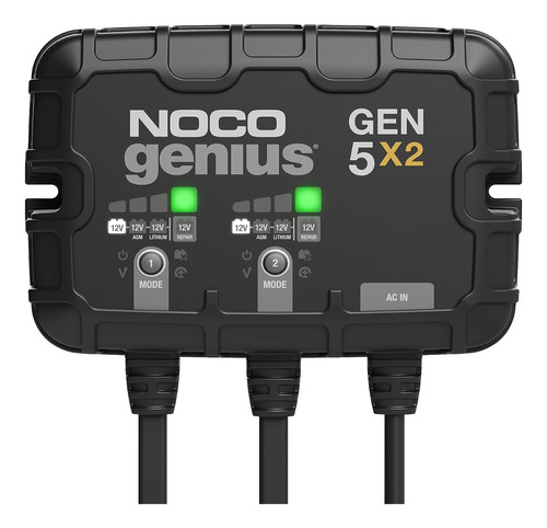 Noco Genius Gen5x2, Cargador De Batería Inteligente