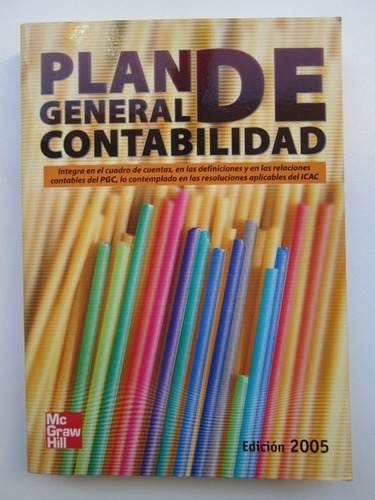 Libro  Plan General De Contabilidad 