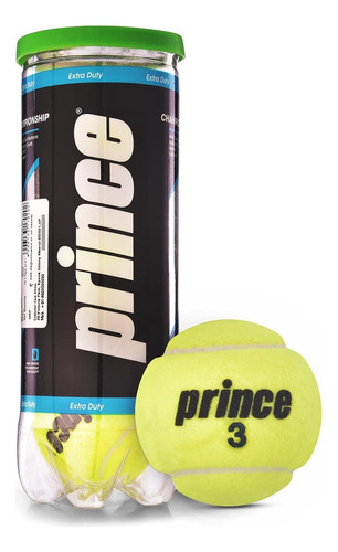 Pelota Tennis Prince Champ Extra Duty 3pcs